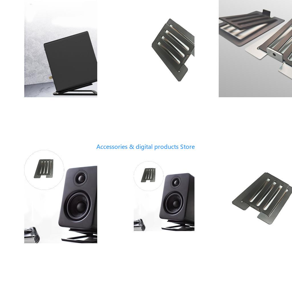 Speaker Desk Setup - 77JD support haut-parleur ergonomique à d'inclinaison,