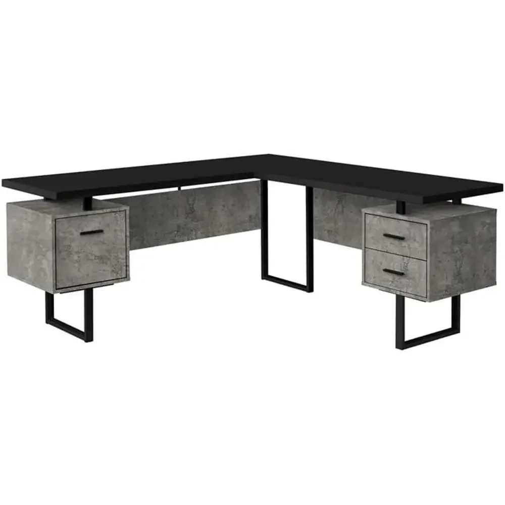 Desk Setup L Shaped - Bureau d'ordinateur en forme de L