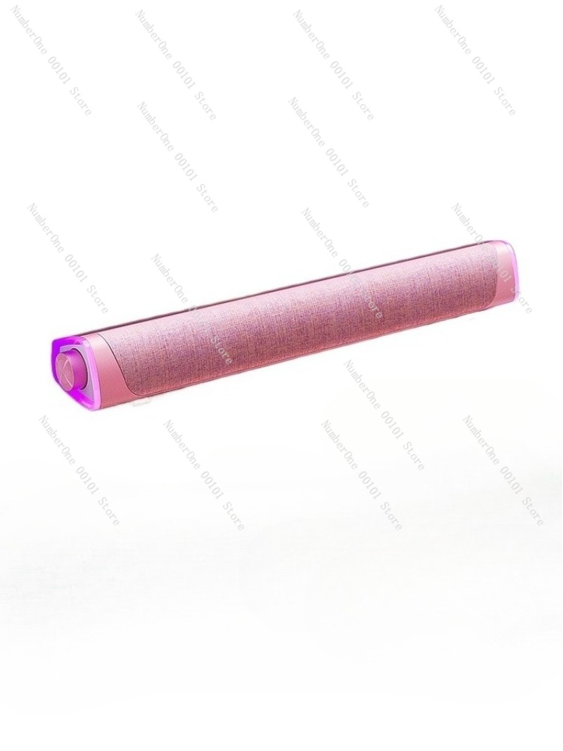 Speaker Desk Setup - Haut-parleur rose pour ordinateur de bureau