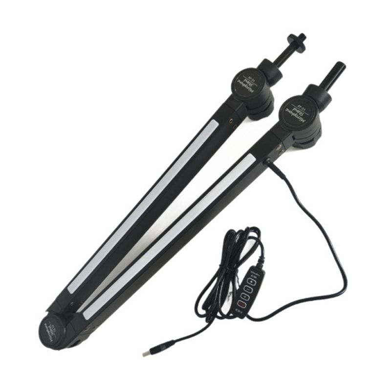 Desk Setup With Mic - Support de microphone rotatif à suspension