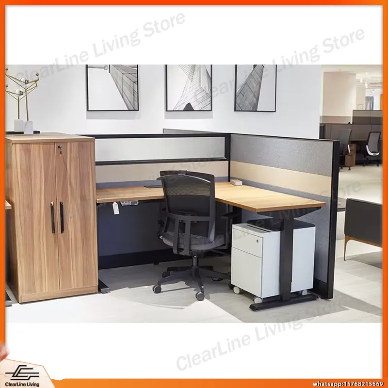 Desk Setup L Shaped - Bureau de jeu électrique en forme