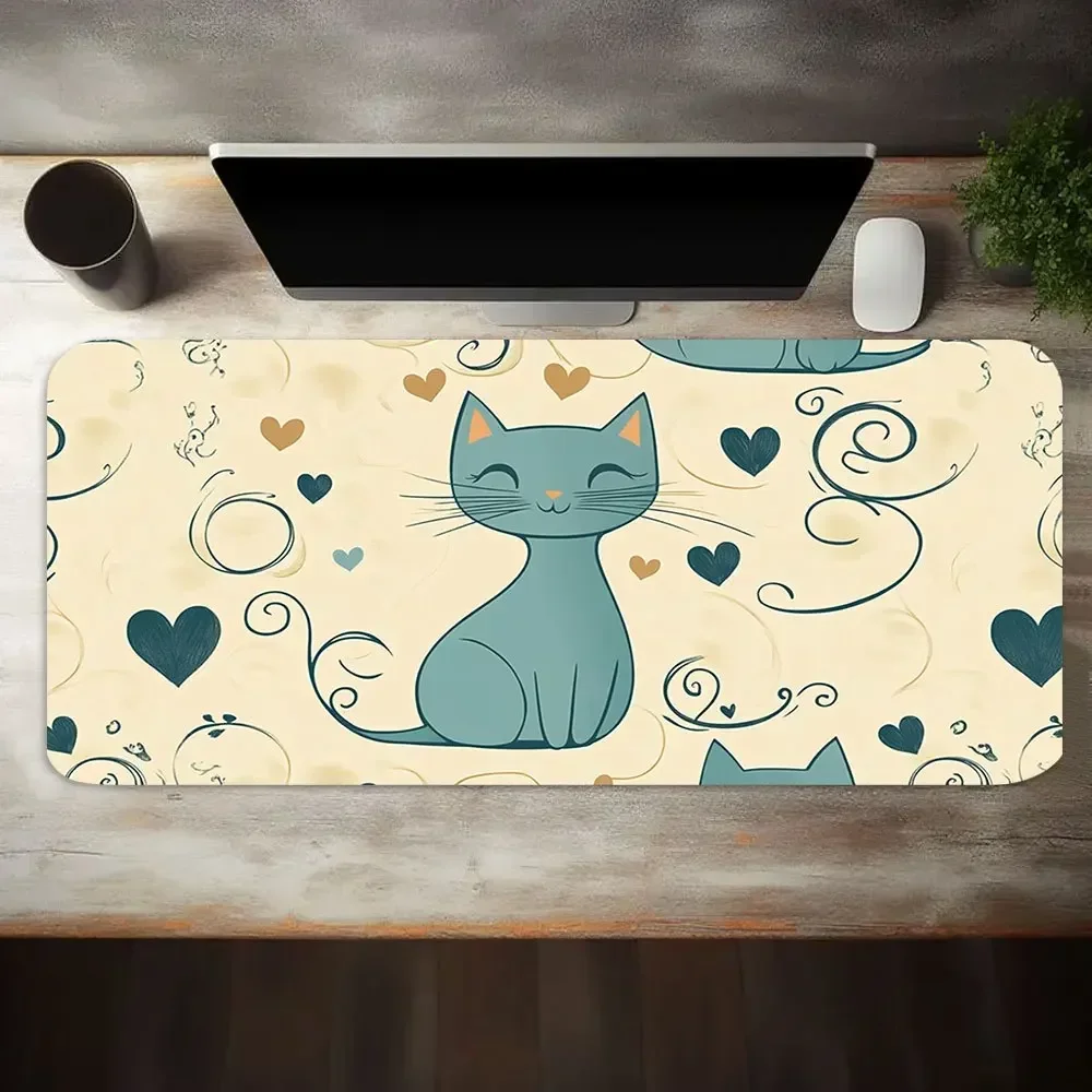 Desk Setup Gaming - Tapis de souris gaming 1 pièce,