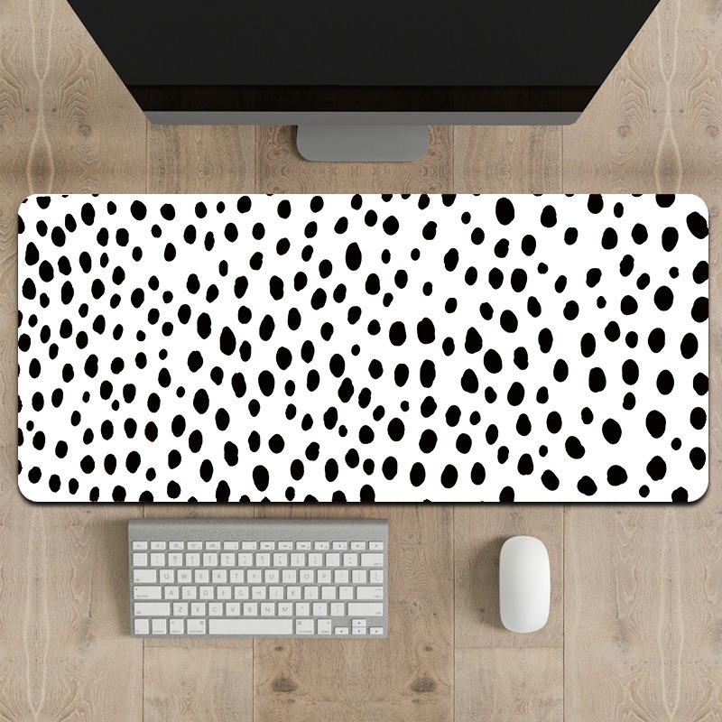 Tapis de bureau abstrait rose  - Y2K Desk Setup avis et prix