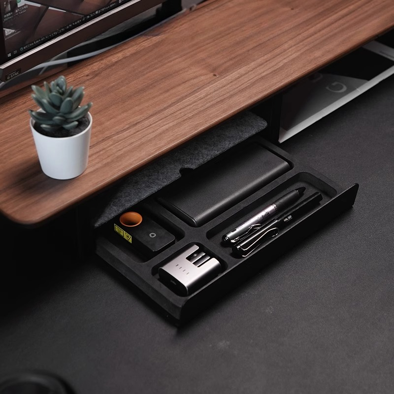 Support de moniteur, tiroirs d - Desk Setup Organizer avis et prix