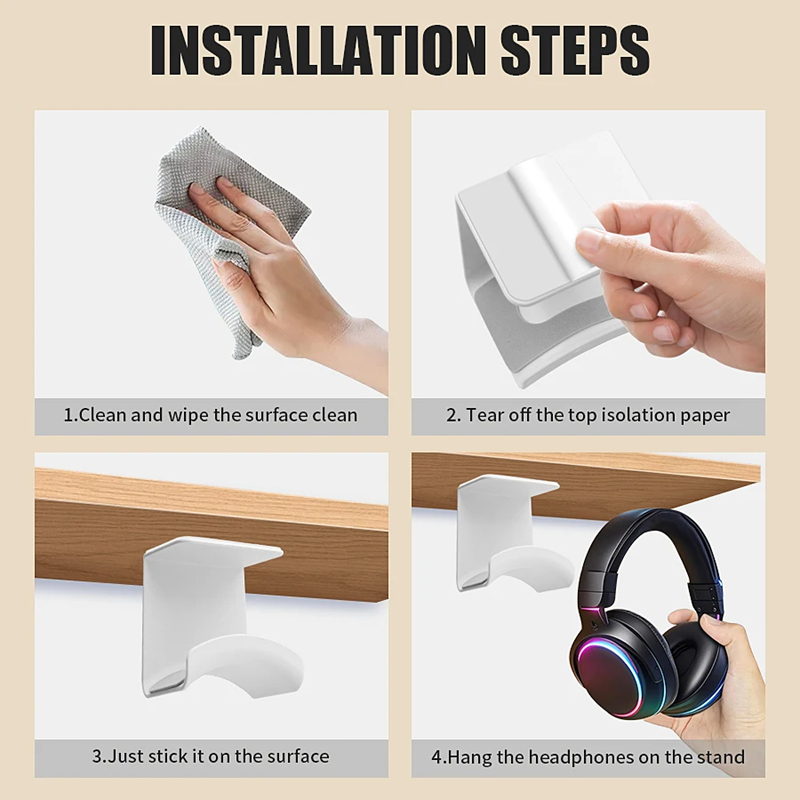 Support universel pour casque, - Desk Setup Gaming avis et prix