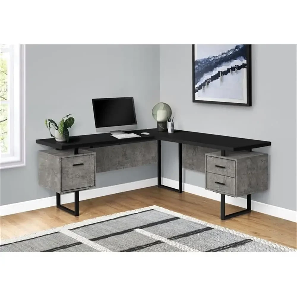 Bureau d'ordinateur en forme d - Desk Setup L Shaped avis et prix