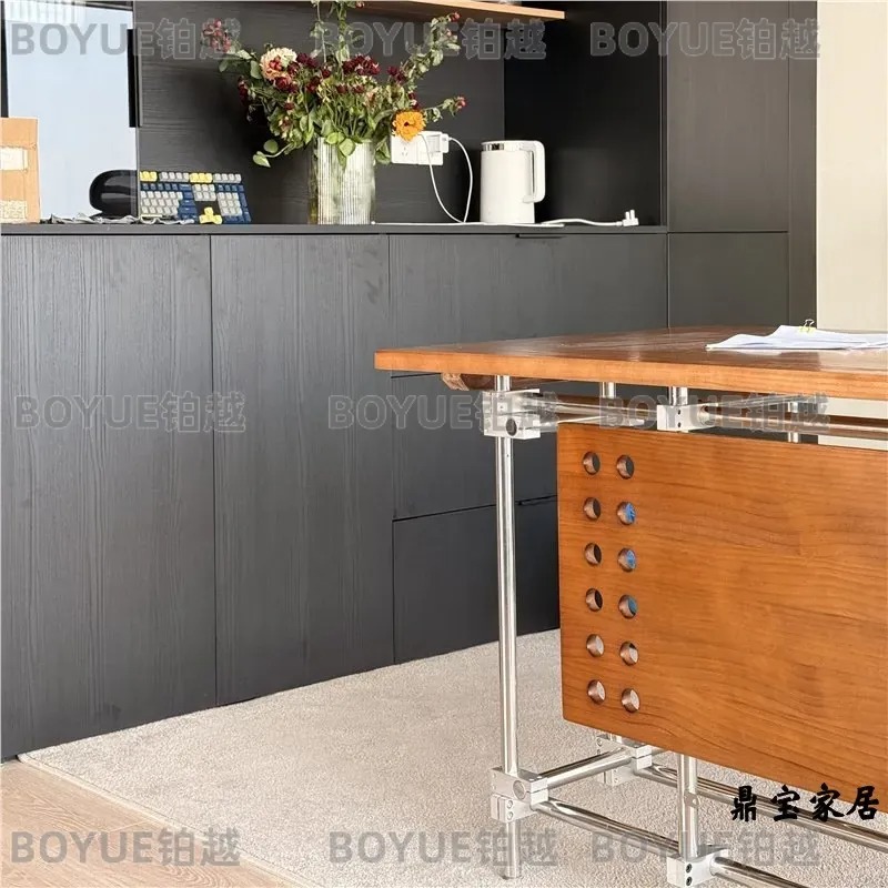 Bureau en bois massif Bauhaus, - Desk Setup L Shaped avis et prix