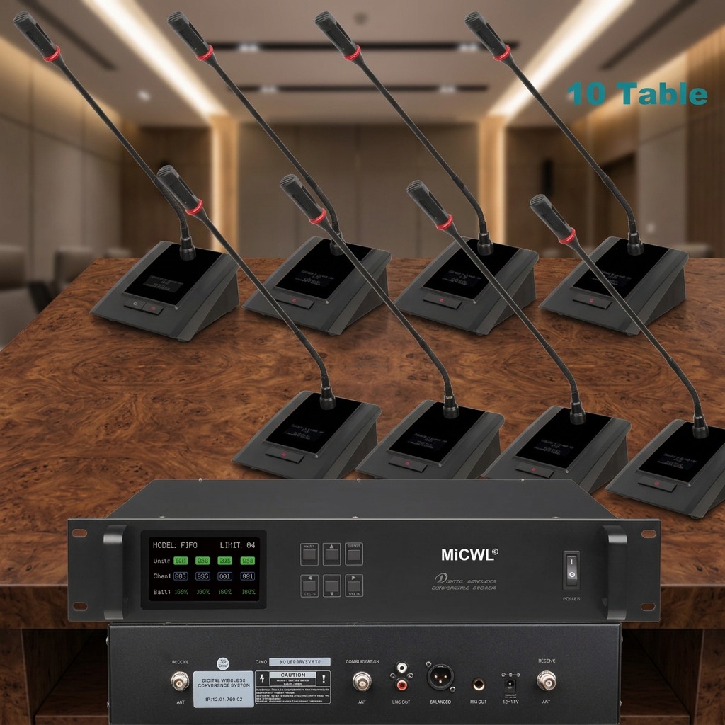 Système de Conférence Numériqu - Desk Setup With Mic avis et prix