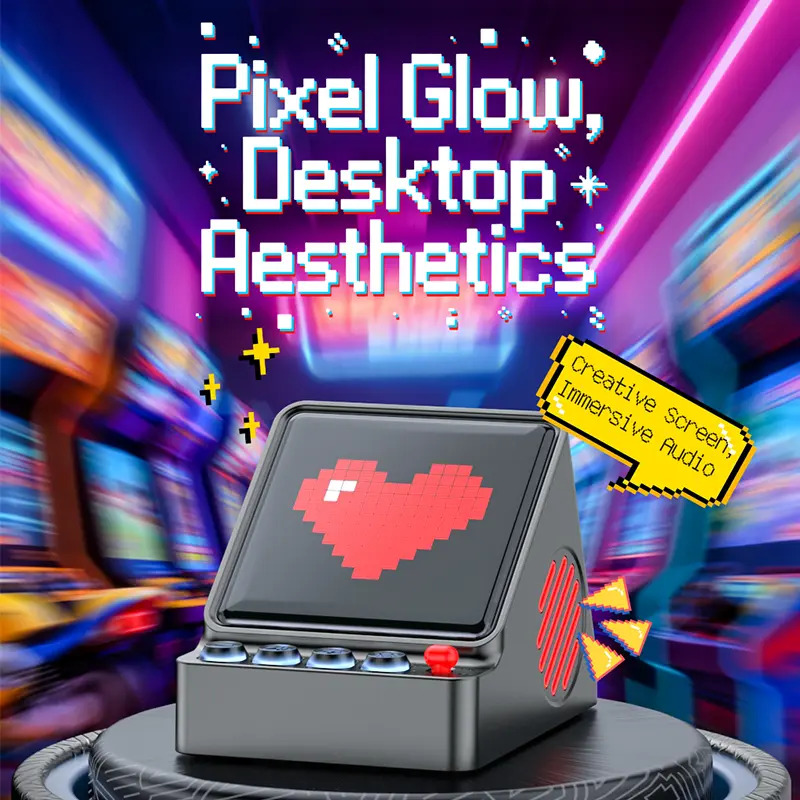 Haut-parleur portable à affich - Speaker Desk Setup avis et prix