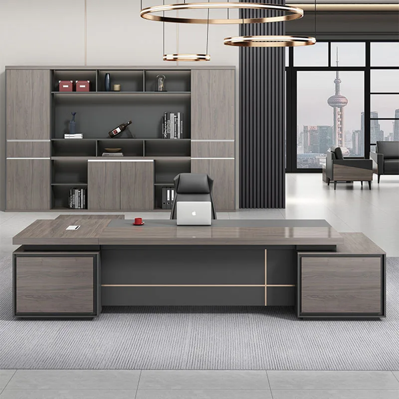 Bureau De rangement De luxe en - Desk Setup L Shaped avis et prix