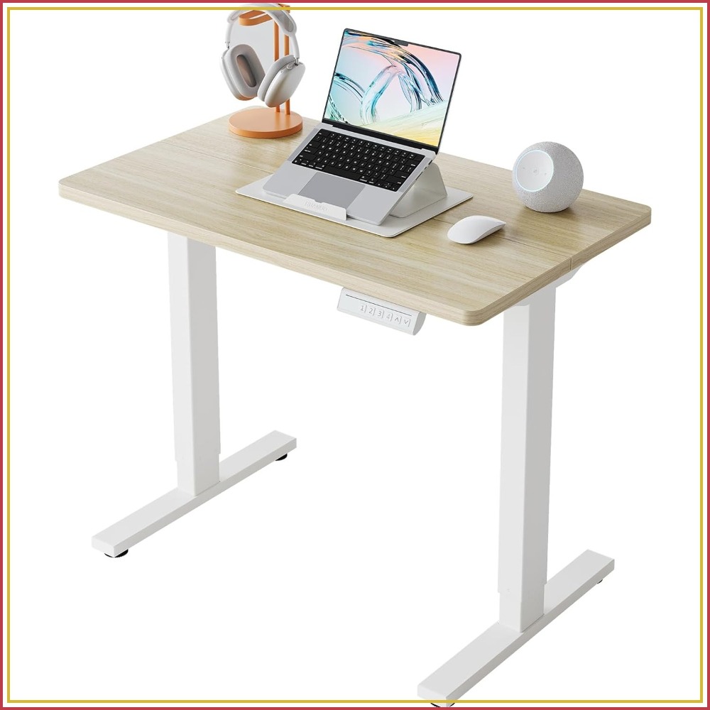 Petit bureau électrique réglab - Desk Setup L Shaped avis et prix