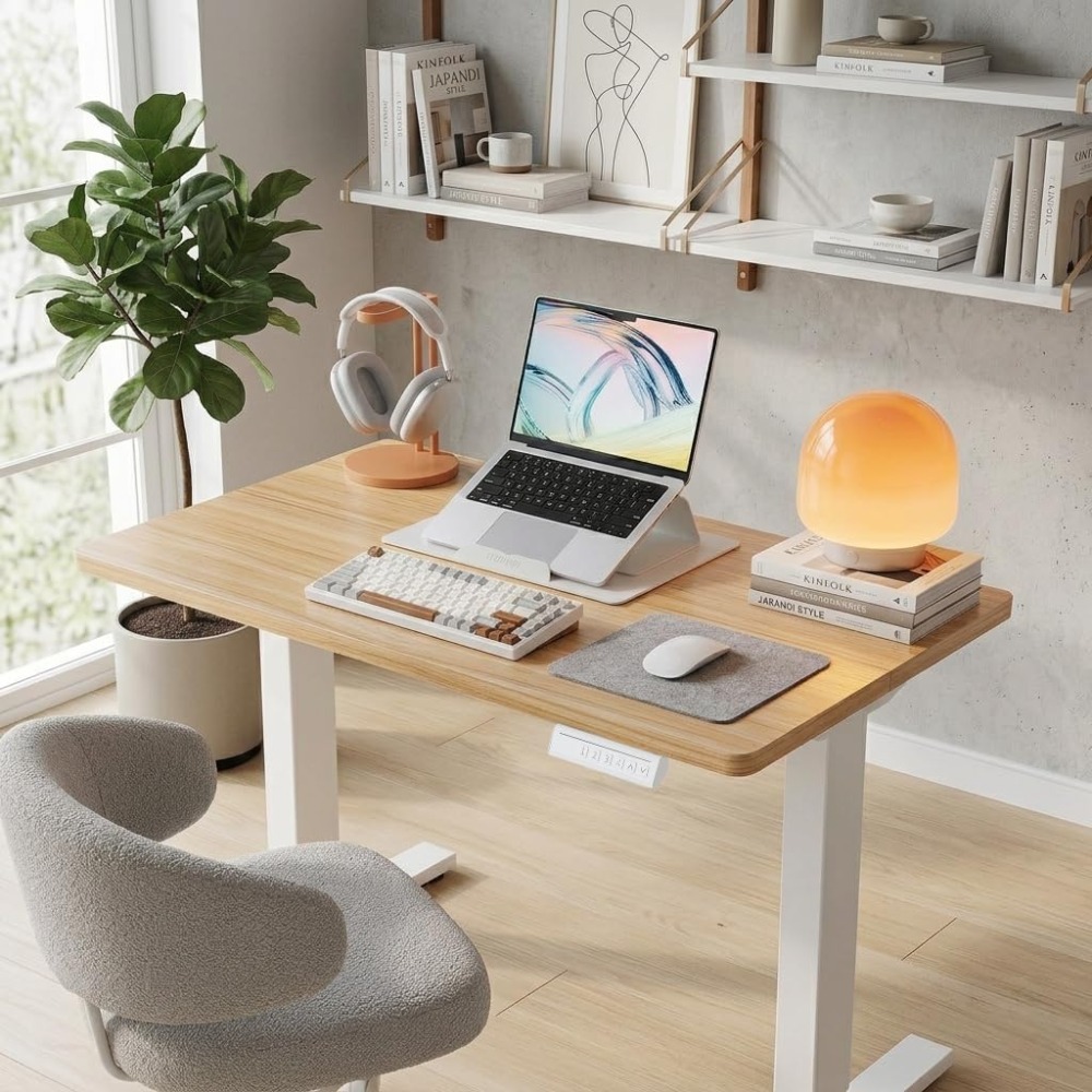 Petit bureau électrique réglab - Desk Setup L Shaped avis et prix