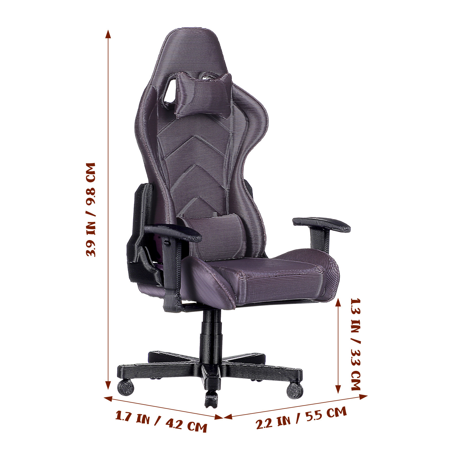 Chaise de bureau miniature pou - Desk Setup Gaming avis et prix