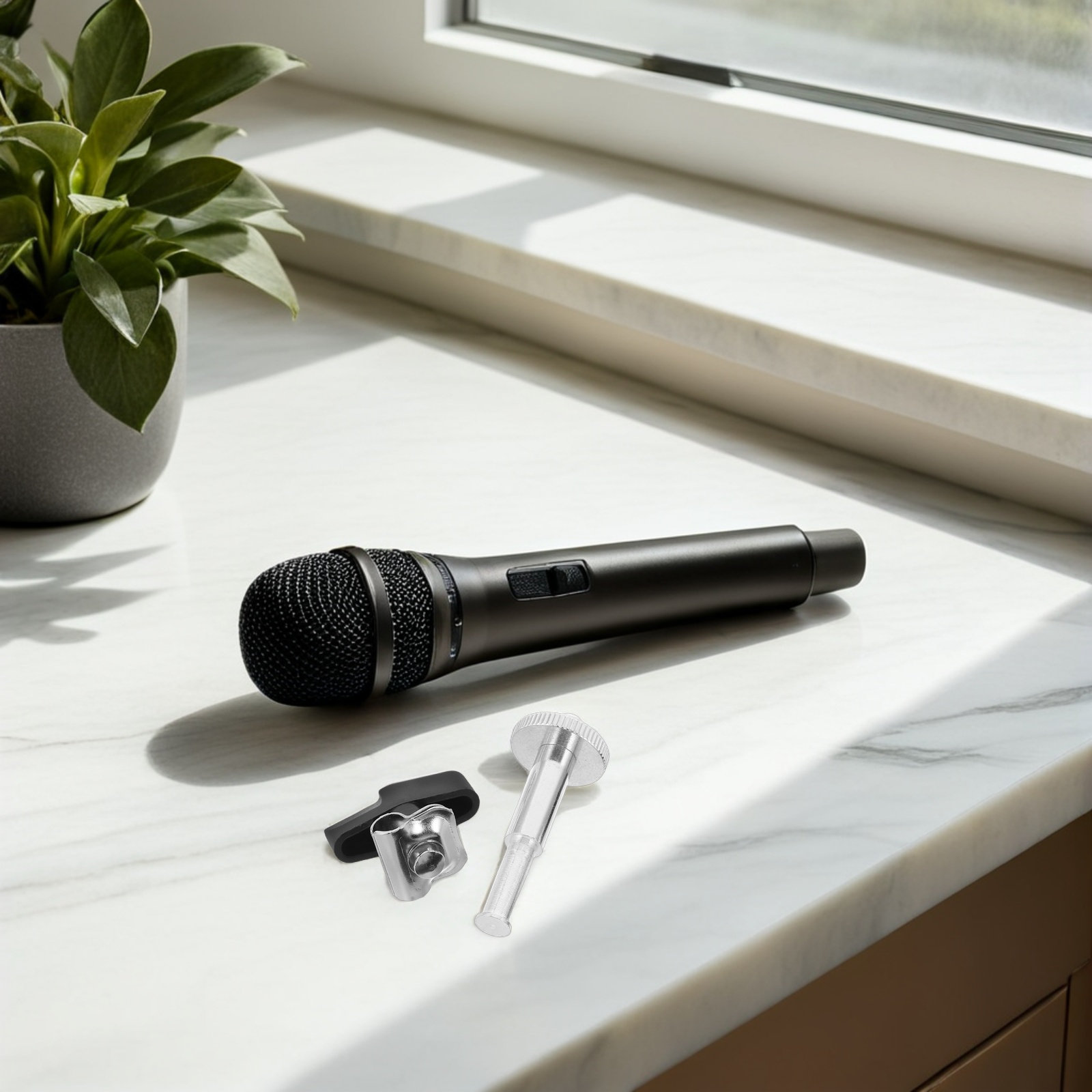 1 ensemble de collier de fixat - Desk Setup With Mic avis et prix