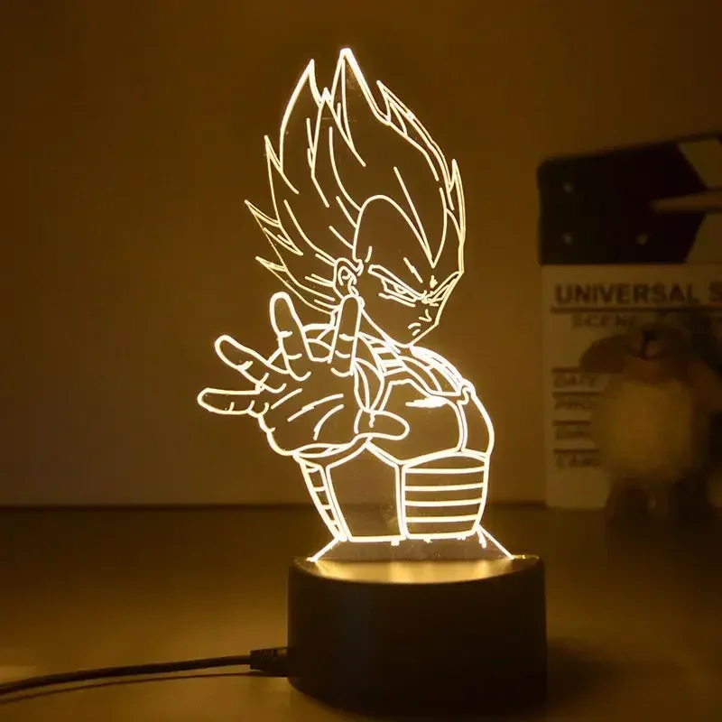Dragon Ball Z Super Saiyan vég - Desk Setup Lighting avis et prix