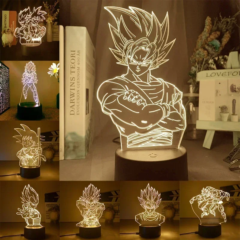 Dragon Ball Z Super Saiyan vég - Desk Setup Lighting avis et prix