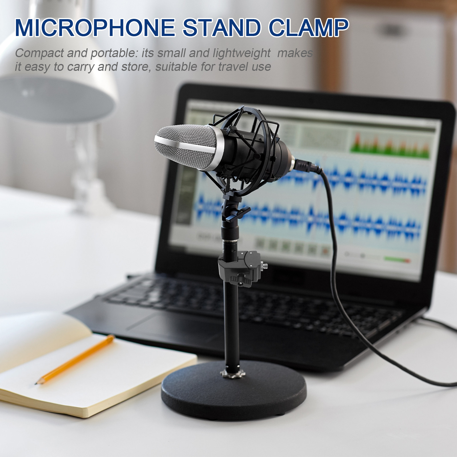 Support de microphone robuste  - Desk Setup With Mic avis et prix