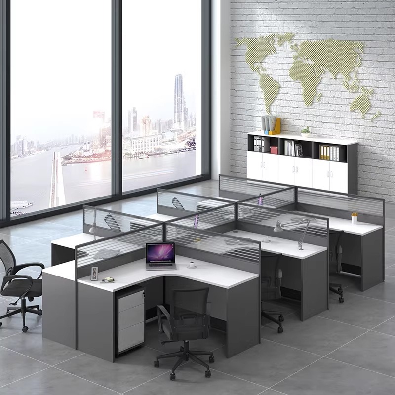Poste de travail en L pour 2,  - Desk Setup L Shaped avis et prix