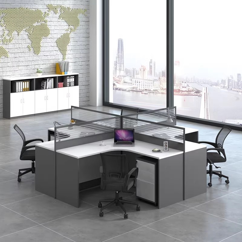 Poste de travail en L pour 2,  - Desk Setup L Shaped avis et prix