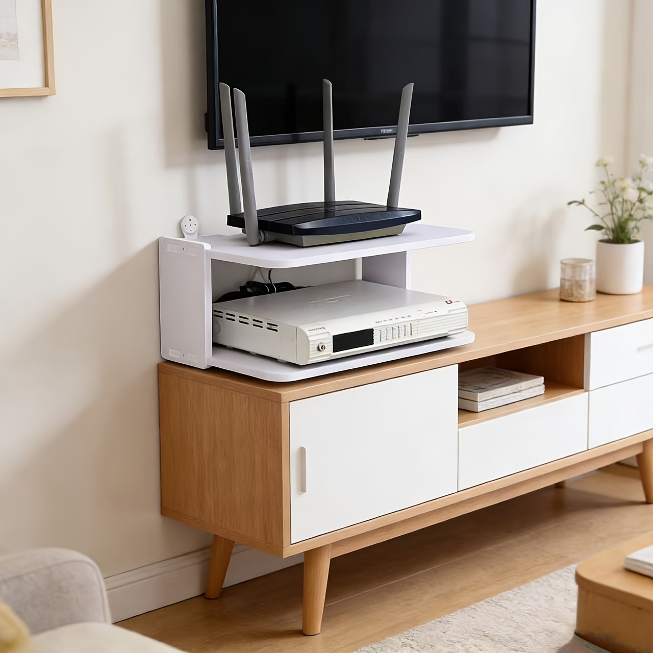 Étagère murale pour routeur et - Desk Setup Tv avis et prix