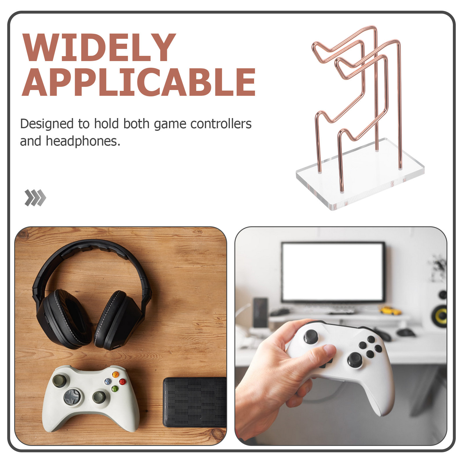 Support de manette de jeu à de - Desk Setup Organizer avis et prix