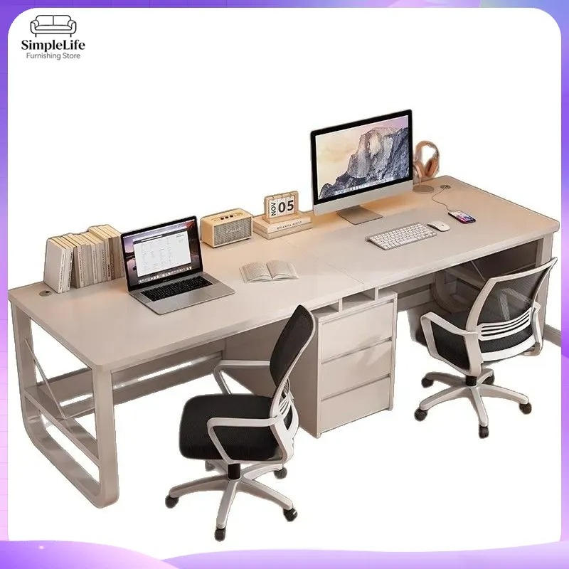 Bureau double pour ordinateur, - Desk Setup L Shaped avis et prix