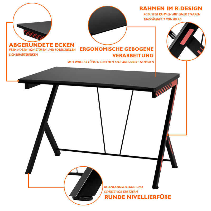 Bureau d'ordinateur ergonomiqu - Desk Setup L Shaped avis et prix