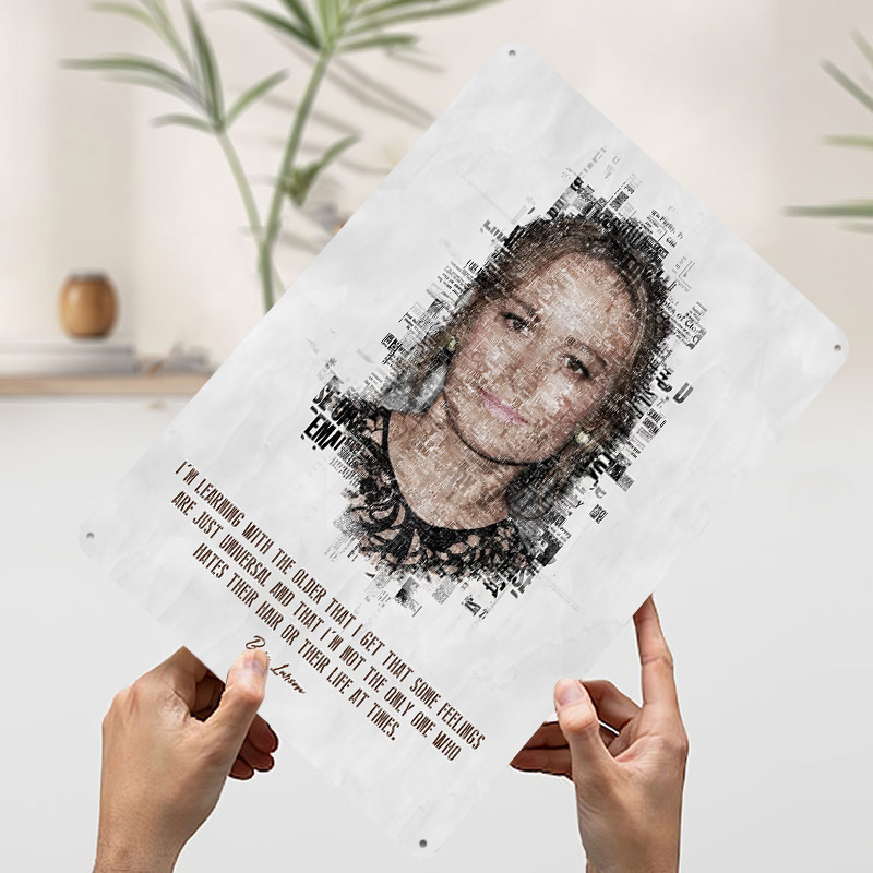 Affiche en métal avec citation - Desk Setup Quotes avis et prix